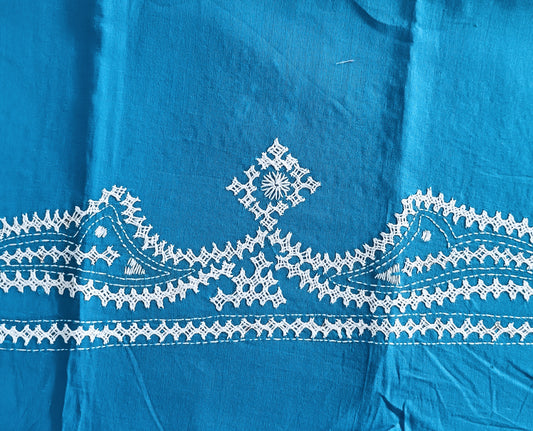 नीलांबर  - Pure Cotton Kutchi Cotton Fabric Blouse - Fabric | Tags: Kutchi Cotton Fabric Blouse