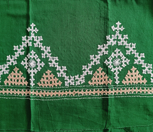 वनमृदु - Pure Cotton Kutchi Cotton Fabric Blouse - Fabric | Tags: Kutchi Cotton Fabric Blouse