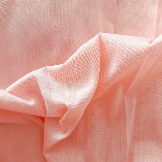 गंधर्वी - Premium Peach Cotton Silk Fabric - Fabric | Tags: Cotton Silk Textile