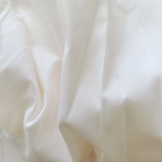रूपांजलि - Premium Off White Cotton Silk Fabric - Fabric | Tags: Cotton Silk Textile