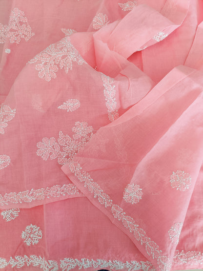 सावित्री - Chikankari Cotton Saree