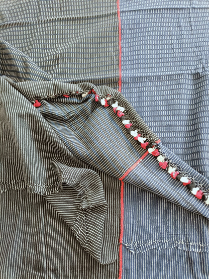 स्वाह - Pure Handwoven Kala Cotton Saree - Sustainable l Organic l Ethical