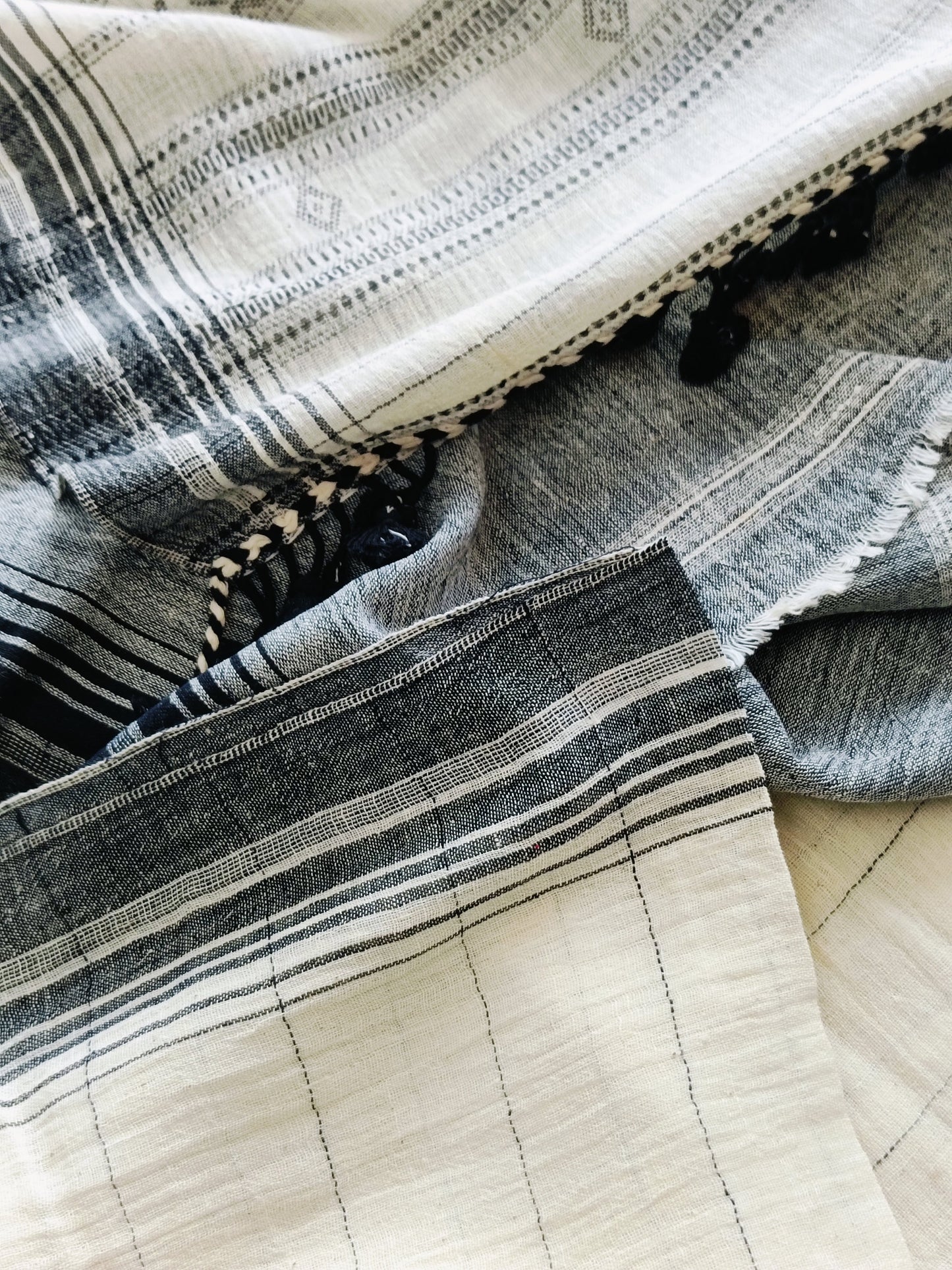 Handwoven Kala Cotton Saree