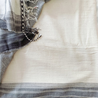 विरासत - Pure Handwoven Kala Cotton Saree - Sustainable l Organic l Ethical
