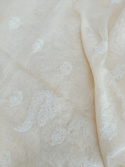 समीरा - Chikankari Cotton Apparel Kurta Fabric