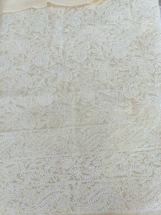 समीरा - Chikankari Cotton Apparel Kurta Fabric