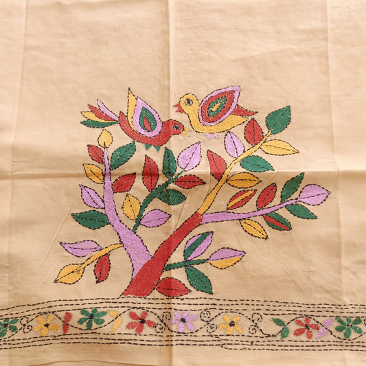 लावण्या – Designer Kantha Stitch Blouse Fabric