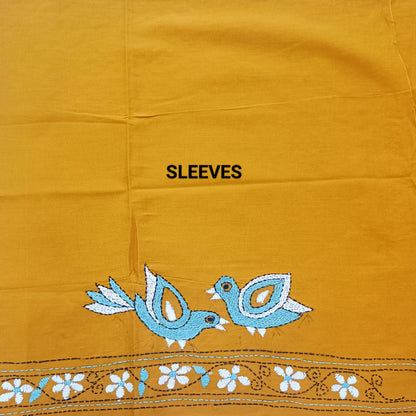 अन्विता – Designer Kantha Stitch Blouse Fabric