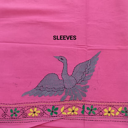 ईशानी – Designer Kantha Stitch Blouse Fabric