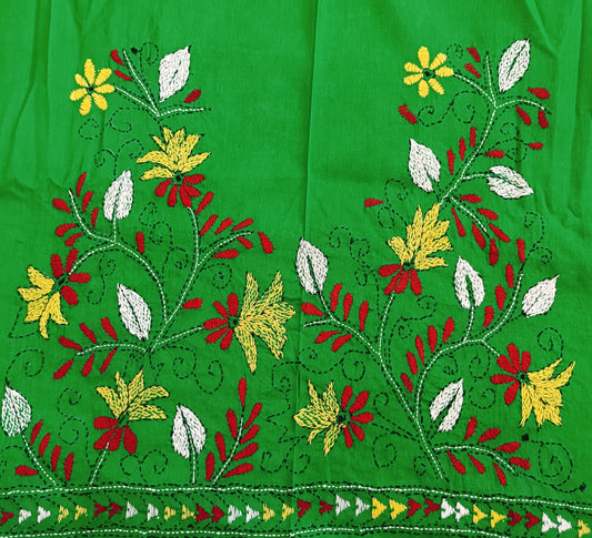 कीर्ति– Designer Kantha Stitch Blouse Fabric