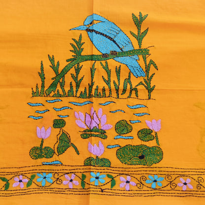 कविता – Designer Kantha Stitch Blouse Fabric