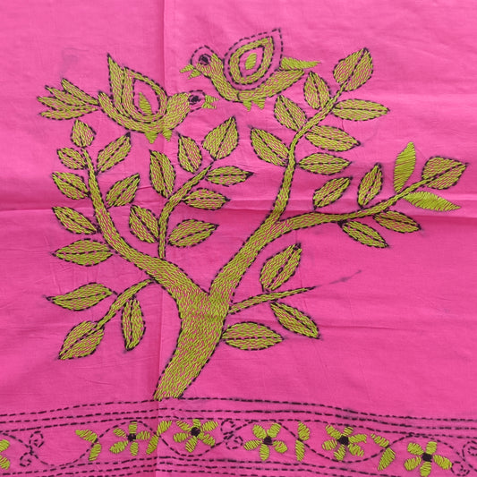 रश्मि – Designer Kantha Stitch Blouse Fabric