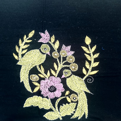 पायल – Designer Kantha Stitch Blouse Fabric
