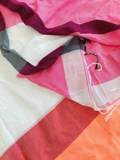 माधवी - Bengal Cotton Handwoven Sarees