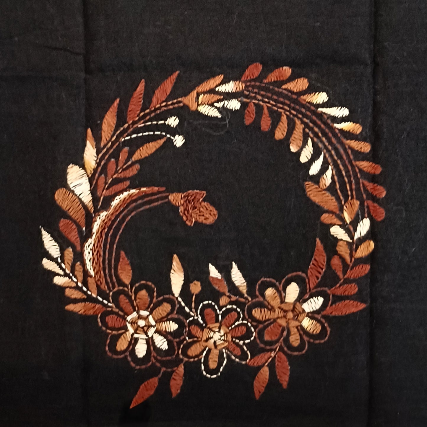 Kantha Stitch Cotton Half Work Blouse Fabric