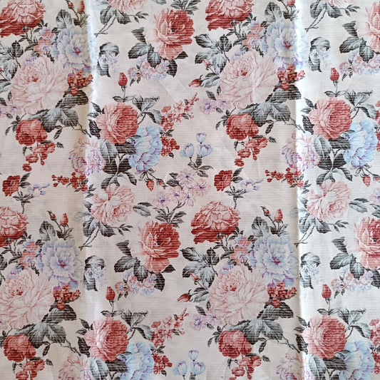 Premium Glaze Cotton Unstitched Blouse Fabric Assorted
