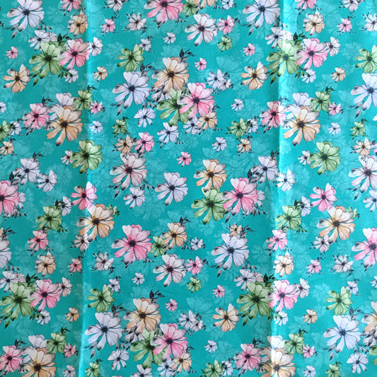 Premium Glaze Cotton Unstitched Blouse Fabric Assorted