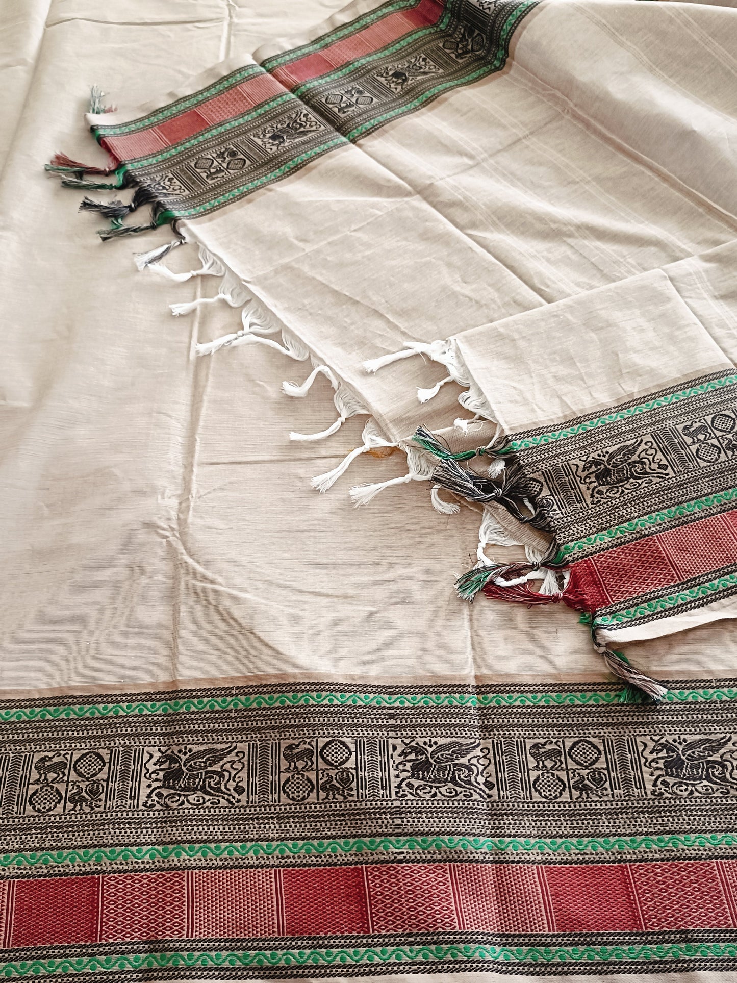 à¤°à¥‚à¤ªà¤¶à¥€ | Roopashi - Traditional Kanchi South Cotton Saree - Saree | Tags: South Cotton