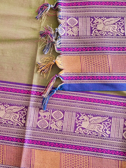 कल्पिता | Kalpita - Traditional Kanchi South Cotton Saree - Saree | Tags: South Cotton