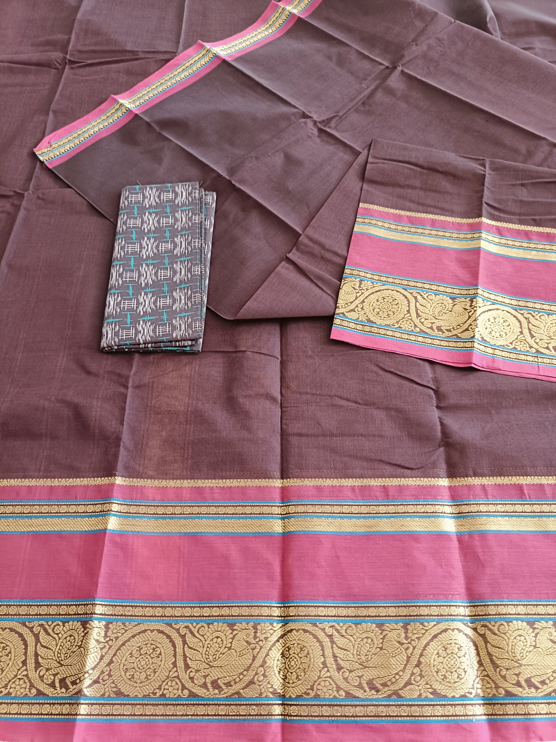 तन्विका | Tanvika - Traditional Chettinadu South Cotton Saree - Saree | Tags: South Cotton