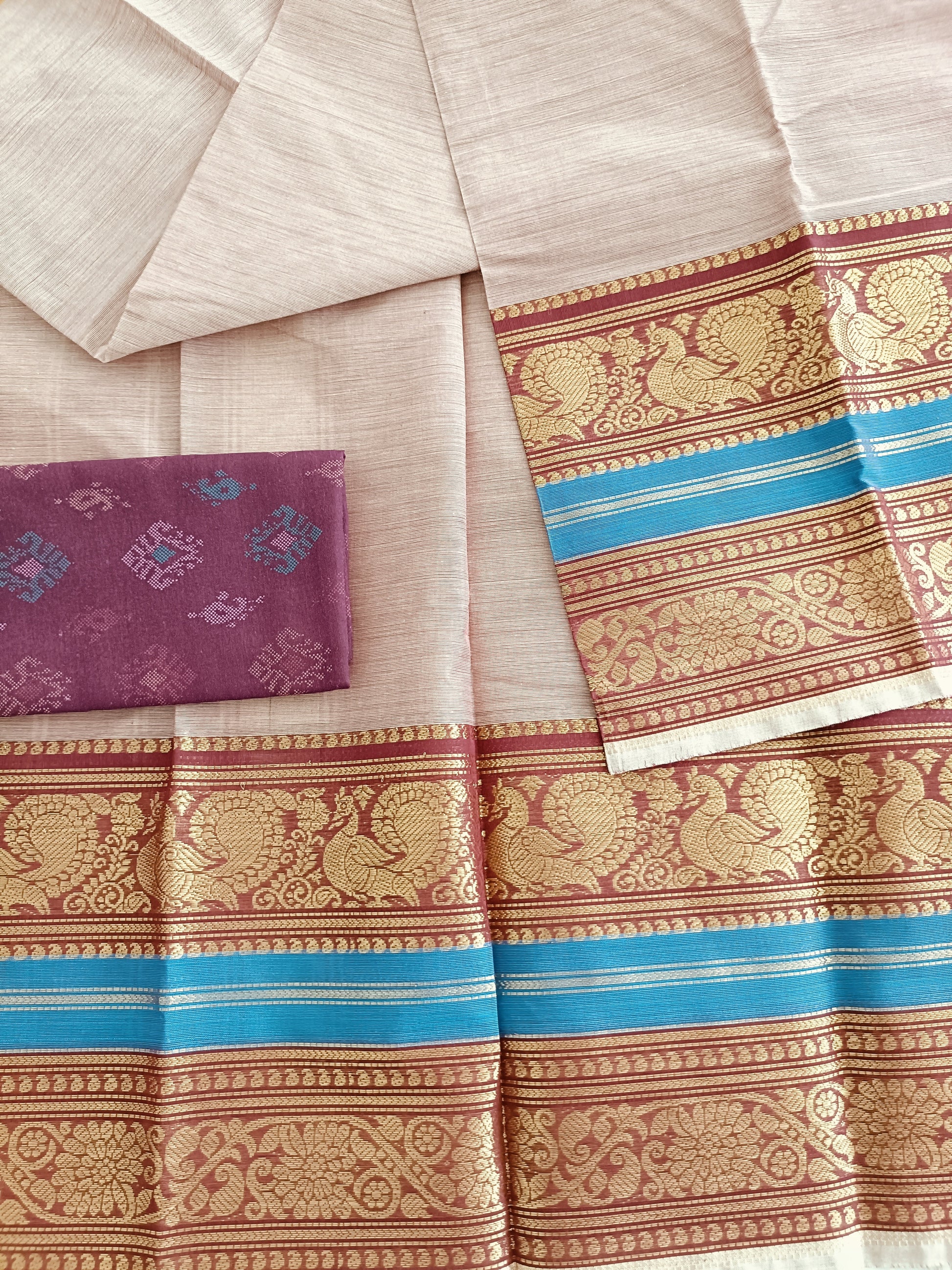 à¤®à¥‹à¤¹à¤¿à¤¨à¥€ | Mohini - Traditional Chettinadu South Cotton Saree - Saree | Tags: South Cotton