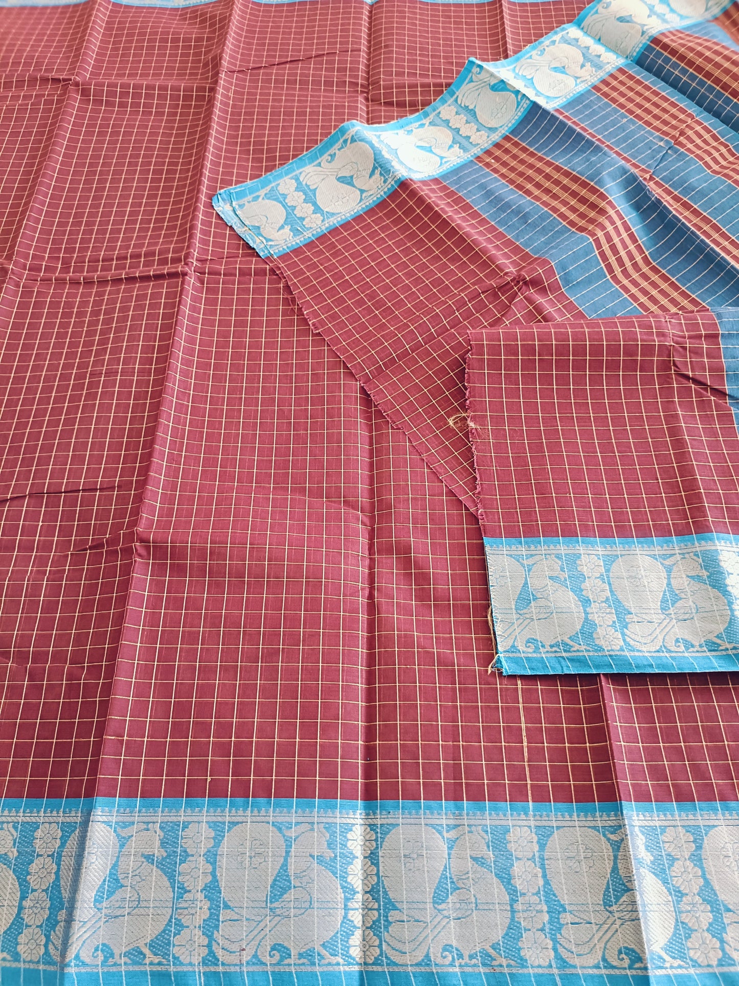 à¤¶à¤—à¥à¤¨ | Shagun - Traditional Kanchi South Cotton Saree - Saree | Tags: South Cotton