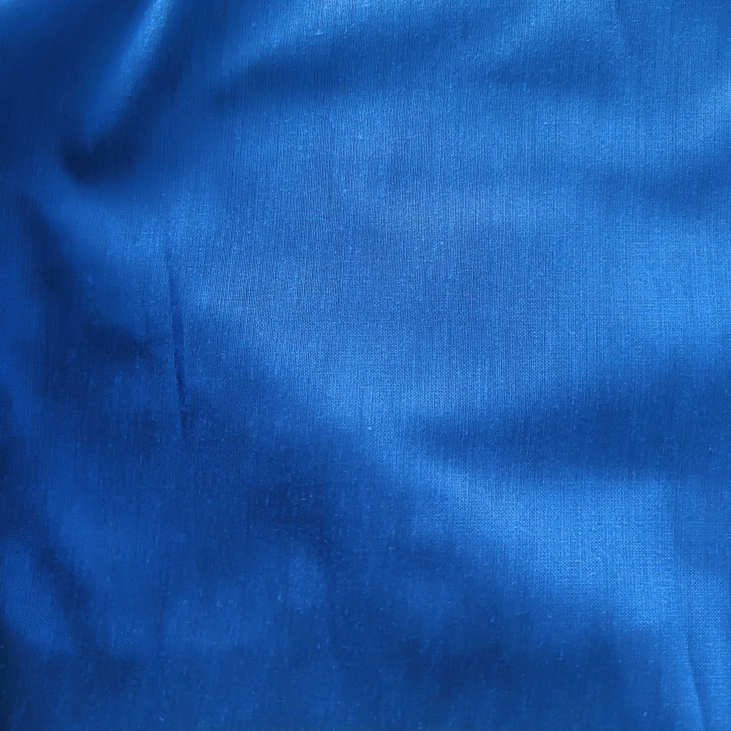 कमलिनी - Premium Royal Blue Cotton Silk Fabric - Fabric | Tags: Cotton Silk Textile