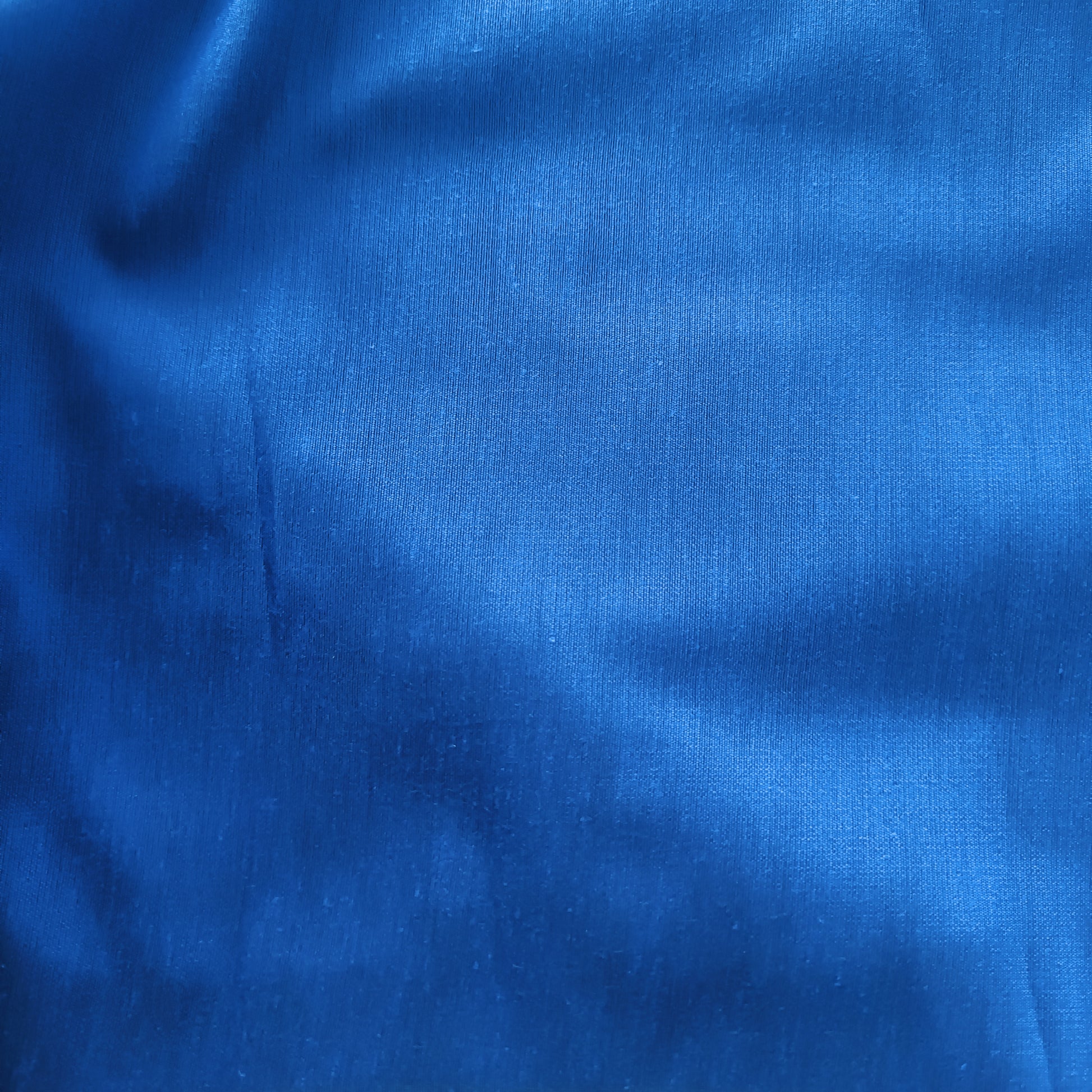 कमलिनी - Premium Royal Blue Cotton Silk Fabric - Fabric | Tags: Cotton Silk Textile