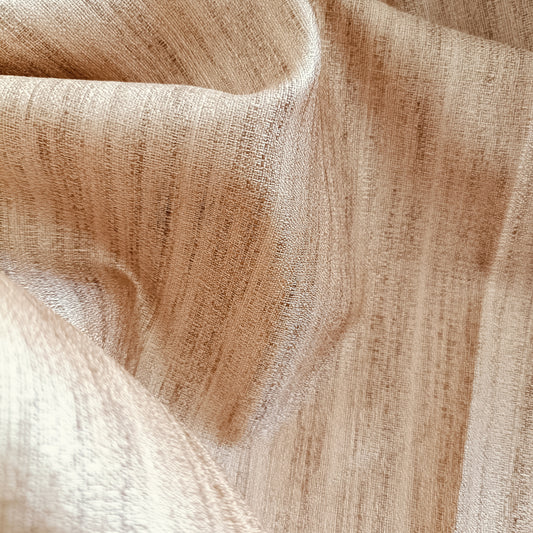 दमकता प्रकाश - Premium Gold Tussar Silk Fabric - Fabric | Tags: Silk