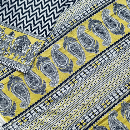 देवविवाहोत्सव - Handmade Kalamkari Mul Cotton Sarees - Saree | Tags: Kalamkari Mul Cotton