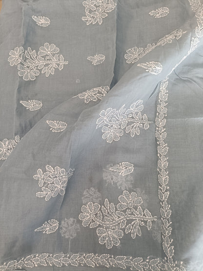 गंगा - Chikankari Cotton Saree