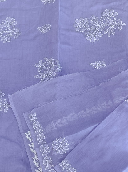 मेघा - Chikankari Cotton Saree