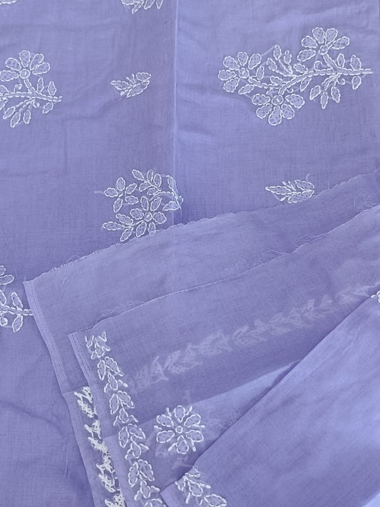 मेघा - Chikankari Cotton Saree
