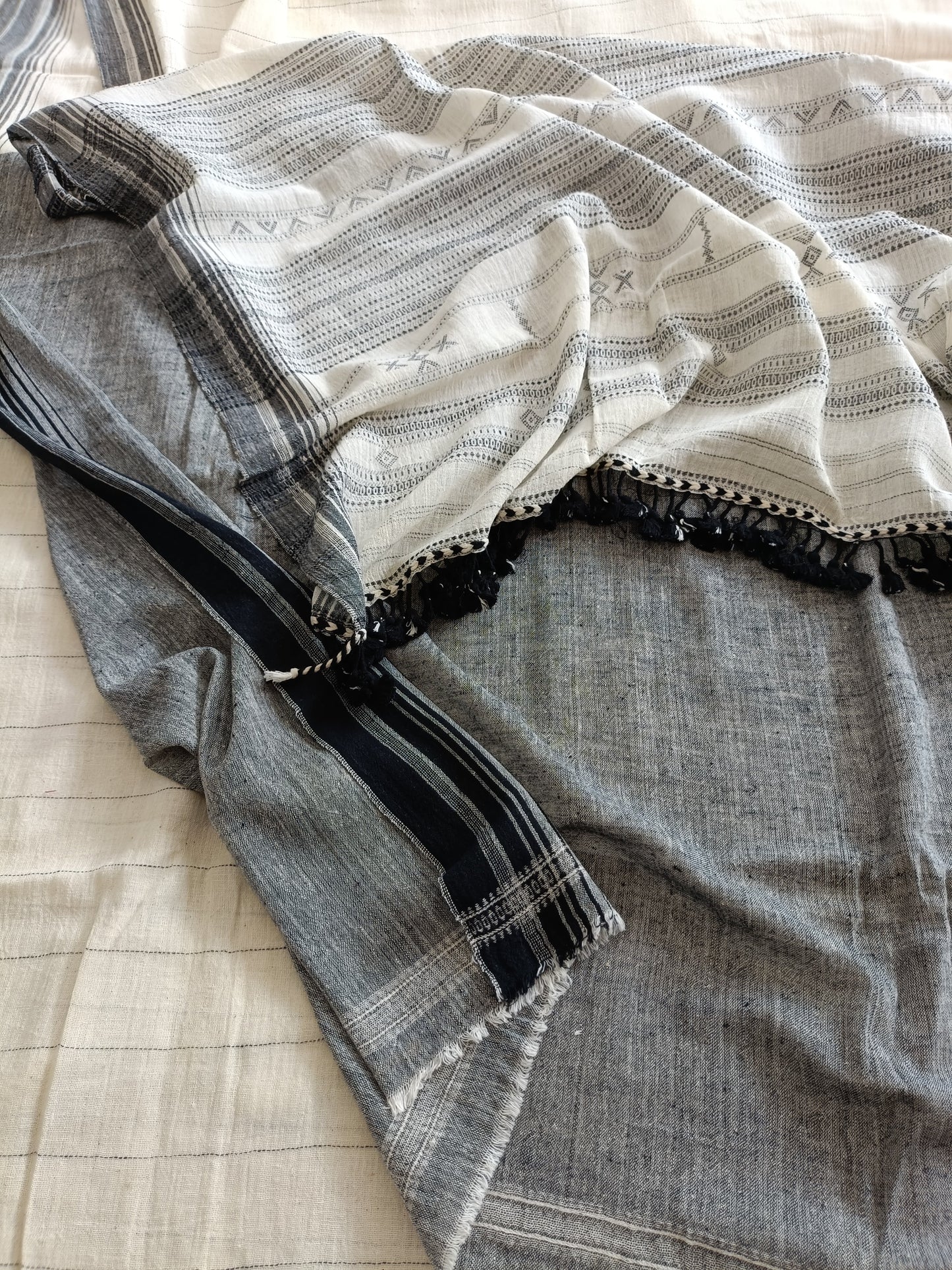 Handwoven Kala Cotton Saree