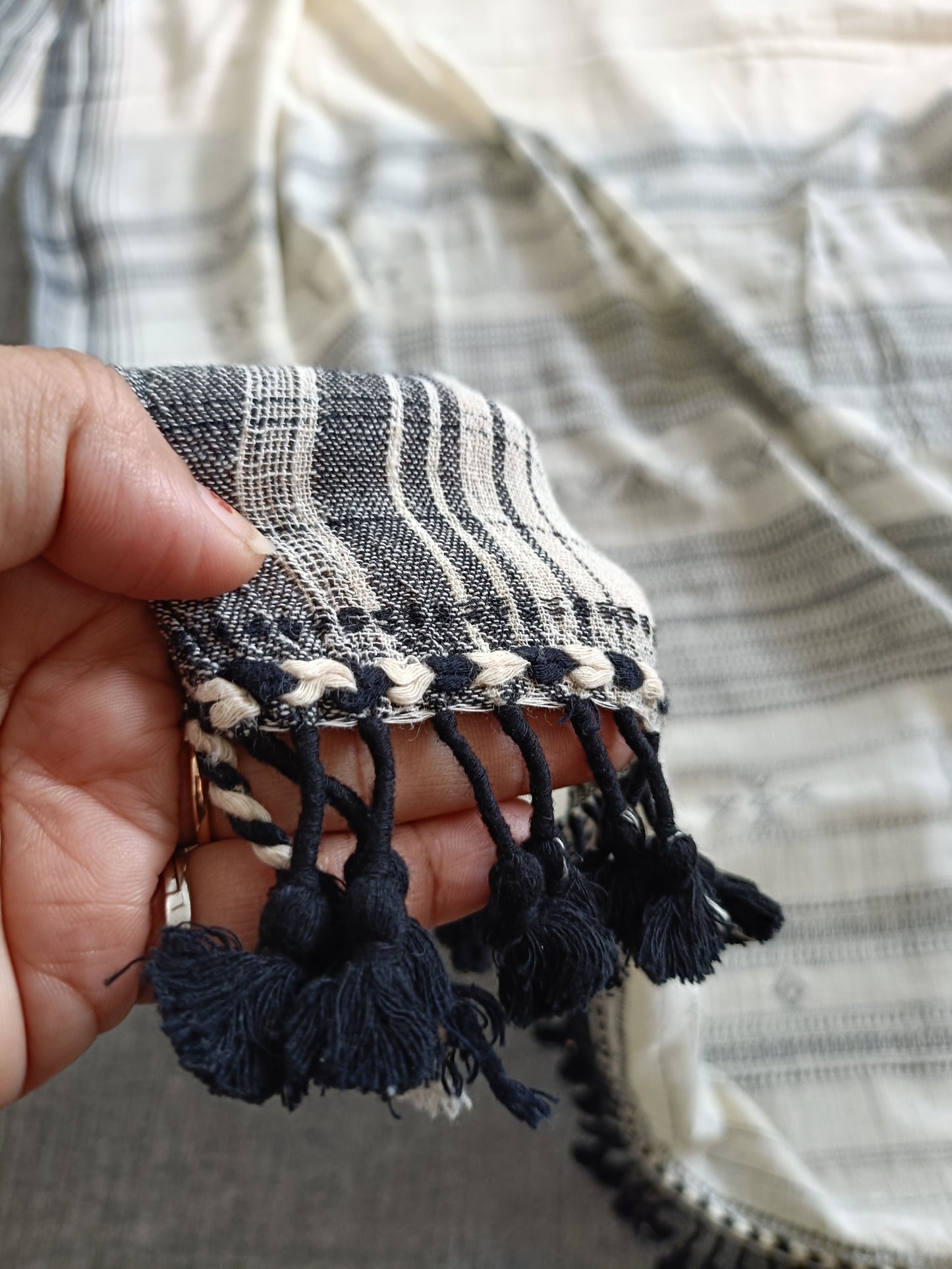 Handwoven Kala Cotton Saree