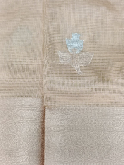 कांचनलता - Gorgeous Kota Doria Saree with Heavy Zari Work