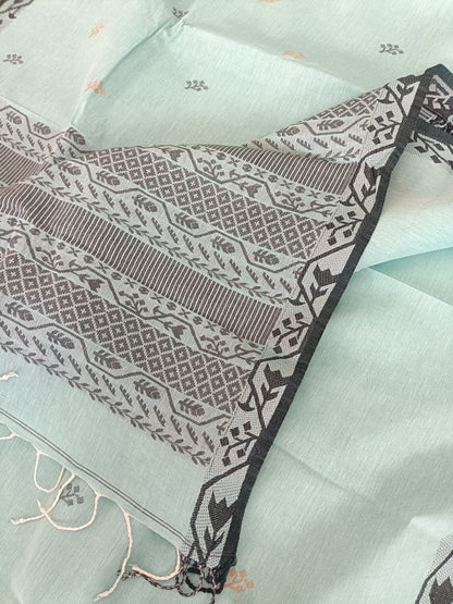 अंशुला - Bengal Cotton Handwoven Sarees