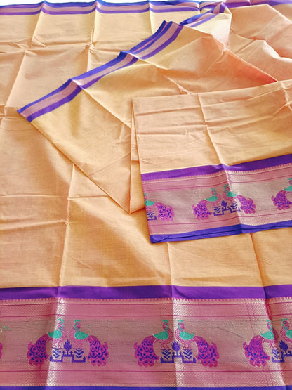 à¤•à¤¨à¤¿à¤•à¤¾ | Kanika - Traditional Chettinadu South Cotton Saree - Saree | Tags: South Cotton