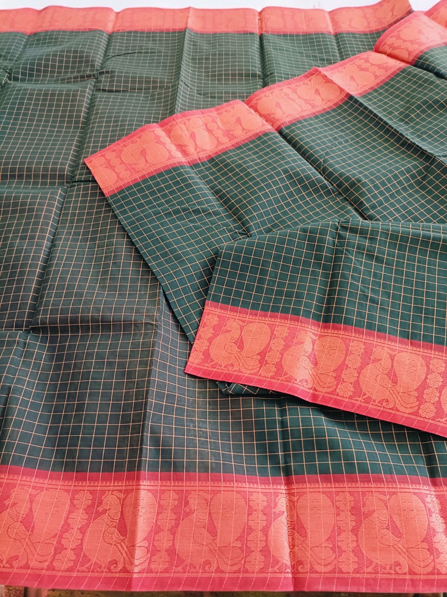 à¤¨à¤¯à¤¨à¤¾ | Nayana - Traditional Kanchi South Cotton Saree - Saree | Tags: South Cotton