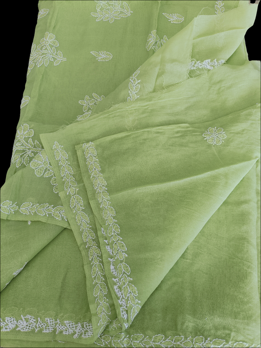श्रीया - Chikankari Cotton Saree