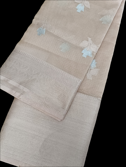 कांचनलता - Gorgeous Kota Doria Saree with Heavy Zari Work