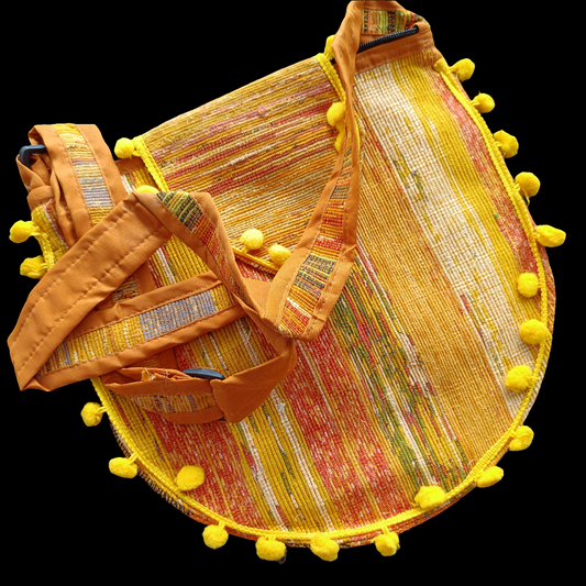 कीर्ति – Kantha Khesh Sling Bag | Handcrafted & Sustainable