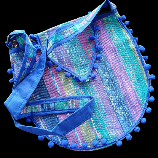 वैश्वी – Kantha Khesh Sling Bag | Handcrafted & Sustainable