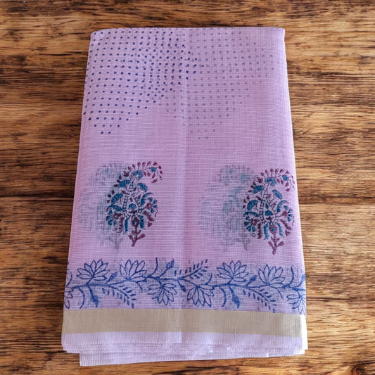 कपोलमृदुता - Kota Doria Prints Saree - Saree | Tags: Kota Doria Prints