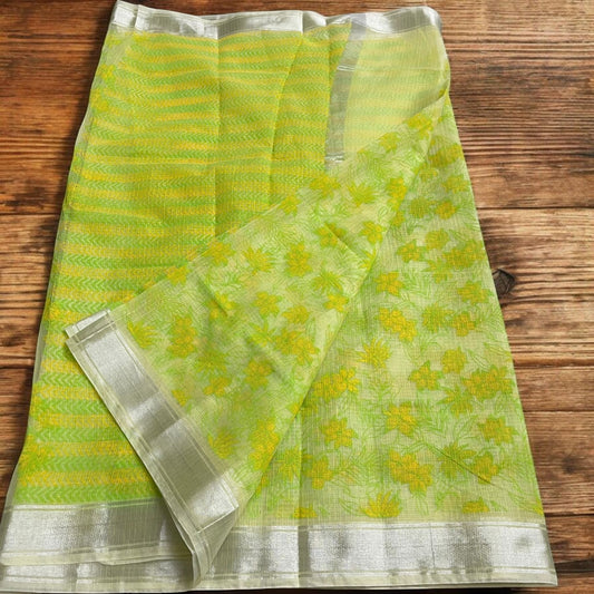 Kota Doria Prints Saree