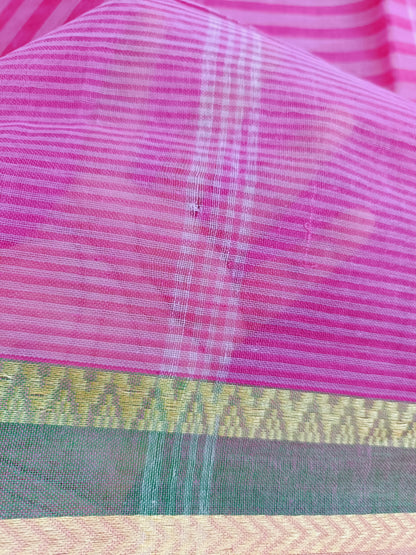 Nirman-  Bengal Gamcha Taant Cotton Sarees